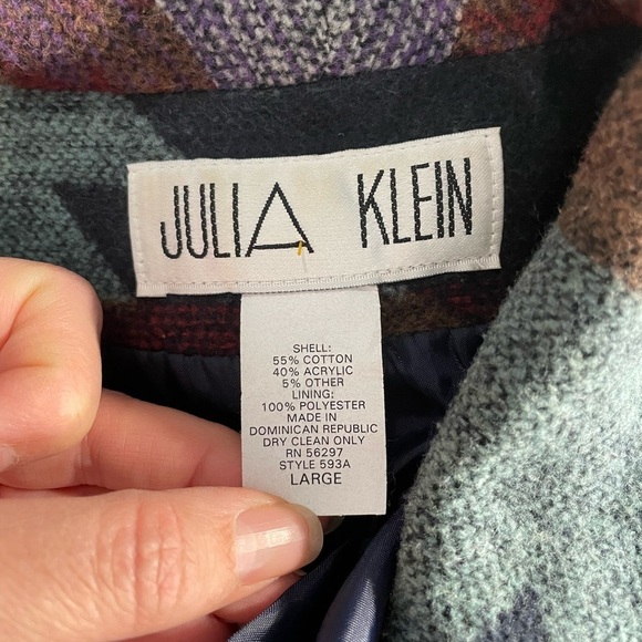 Vintage Southwestern Aztec JULIA KLEIN Blazer - Picture 3 of 3